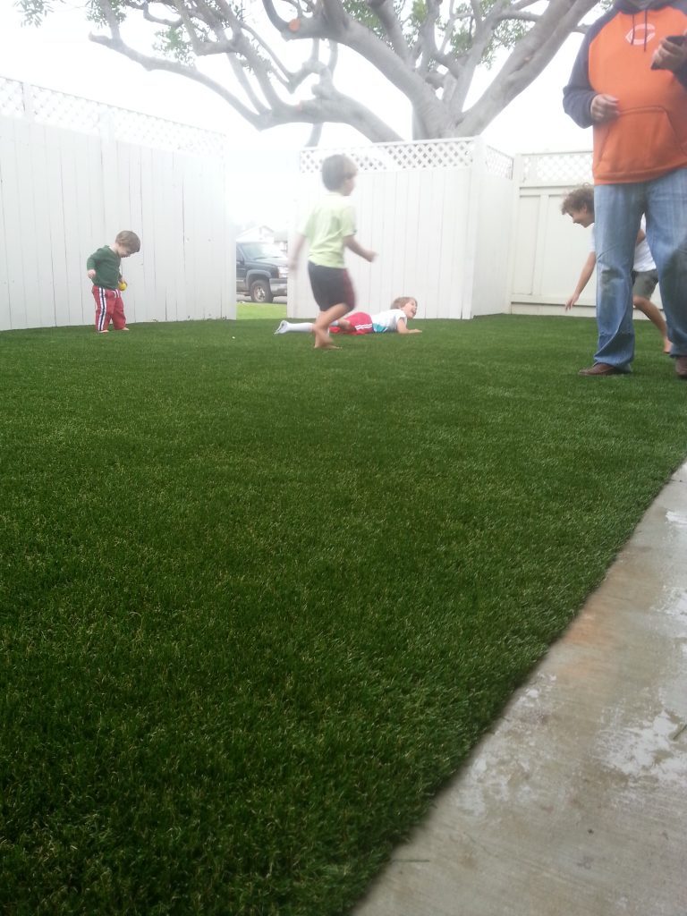 Synthetic Lawn Playground Installation San Diego, Best Artificial Turf Backyard Playgrounds